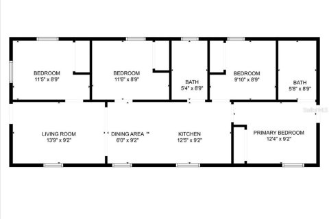 House in Tampa, Florida 4 bedrooms, 94.39 sq.m. № 1837940 - photo 20