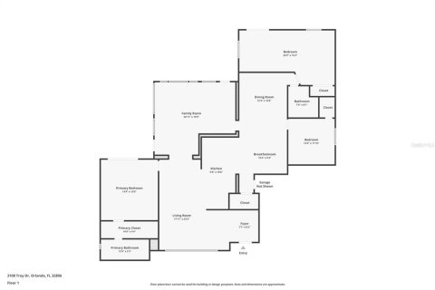 House in Orlando, Florida 3 bedrooms, 214.33 sq.m. № 1656770 - photo 17