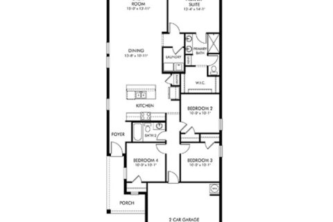 Casa en venta en Zephyrhills, Florida, 4 dormitorios, 149.29 m2 № 1758343 - foto 1