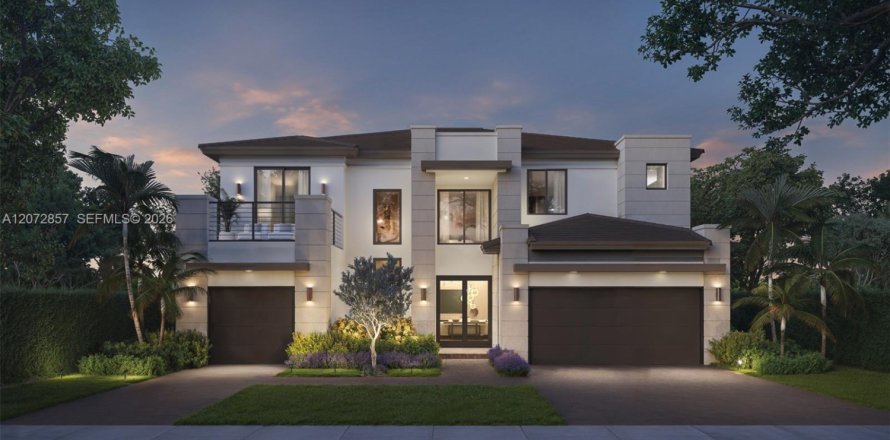 House in Miami, Florida 6 bedrooms, 441.29 sq.m. № 2331774