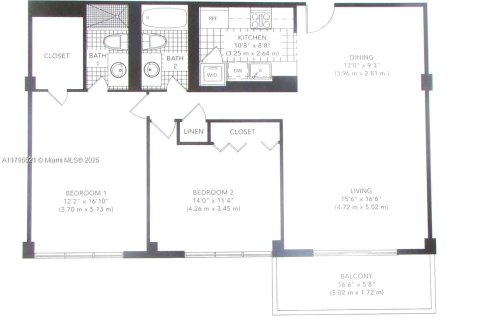 Condo in Bal Harbour, Florida, 2 bedrooms  № 1864828 - photo 16