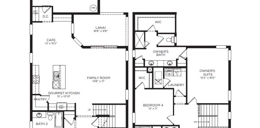 House in Winter Garden, Florida 4 bedrooms, 231.23 sq.m. № 1876558