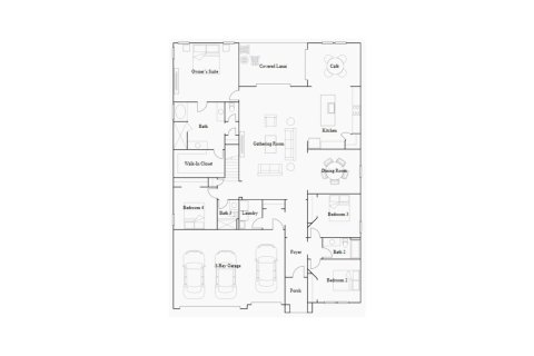 House floor plan «246SQM», 4 bedrooms in HIGHLAND CHASE

