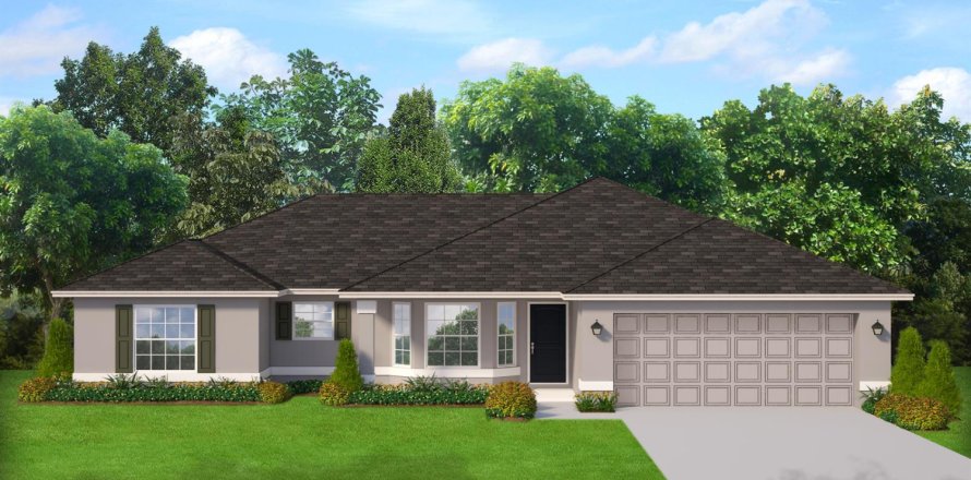 House in Okeechobee, Florida 3 bedrooms, 143.07 sq.m. № 2245378