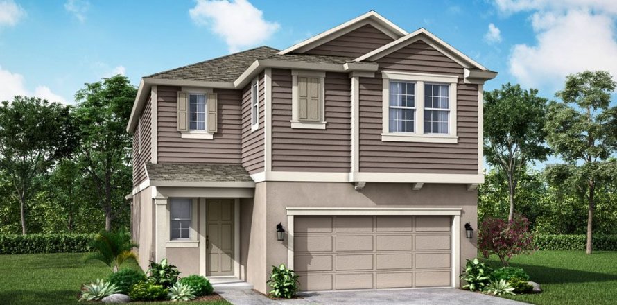 Casa en BridgeWater by William Ryan Homes en Lakeland, Florida 4 habitaciones, 231 m2 № 302561