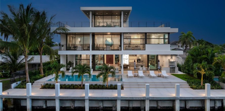 House in Fort Lauderdale, Florida 5 bedrooms, 503.9 sq.m. № 2190056