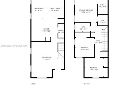 Купить виллу или дом в Хомстед, Флорида 3 спальни, 143.53м2, № 2023474 - фото 29