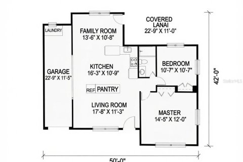 House in Holiday, Florida 2 bedrooms, 147.71 sq.m. № 2157740 - photo 3