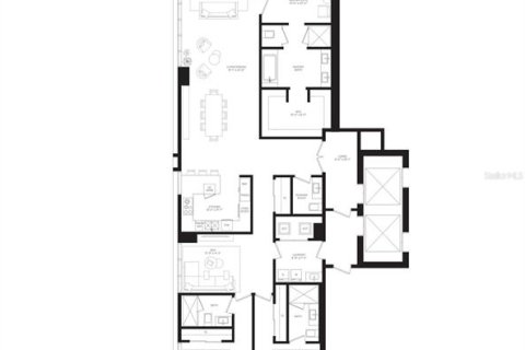 Condo in Tampa, Florida, 3 bedrooms № 2103759 - photo 2