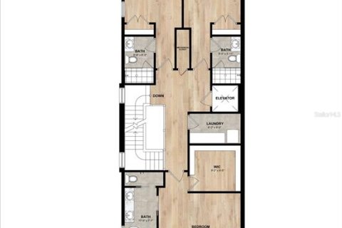 Adosado en venta en Tampa, Florida, 4 dormitorios, 308.25 m2 № 1661931 - foto 13