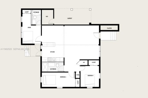 House in North Miami Beach, Florida 3 bedrooms, 91.79 sq.m. № 2025147 - photo 27