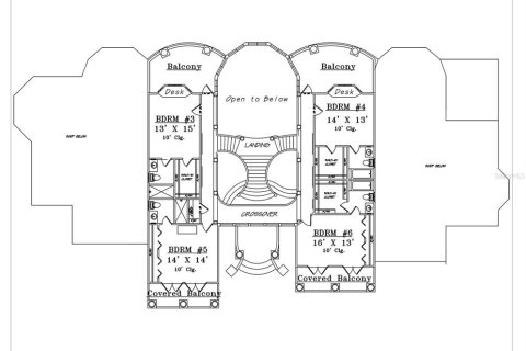 House in Lutz, Florida 6 bedrooms, 633.59 sq.m. № 2135985 - photo 5