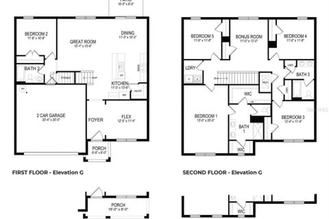 House in Parrish, Florida 5 bedrooms, 242.01 sq.m. № 1747542 - photo 16