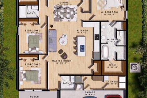 Villa ou maison à vendre à Rotonda, Floride: 4 chambres, 181.16 m2 № 2406711 - photo 4