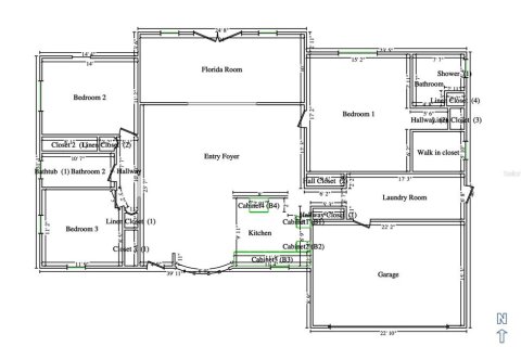 Casa en venta en Clearwater, Florida, 3 dormitorios, 180.32 m2 № 1878282 - foto 2