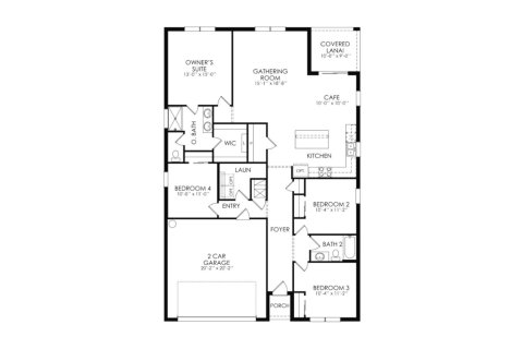House floor plan «171SQM», 4 bedrooms in NORTH PARK ISLE
