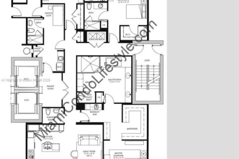 Купить кондоминиум в Авентура, Флорида 4 спальни, 207.92м2, № 1391580 - фото 28