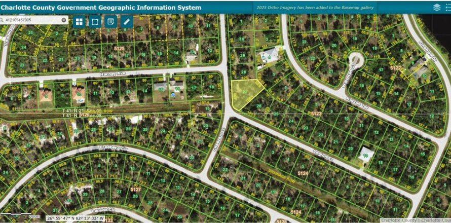 Land in Port Charlotte, Florida № 2162359