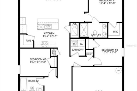 Villa ou maison à vendre à Wimauma, Floride: 4 chambres, 139.17 m2 № 2216172 - photo 28