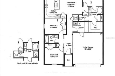 House in Oxford, Florida 3 bedrooms, 140.47 sq.m. № 2094607 - photo 2