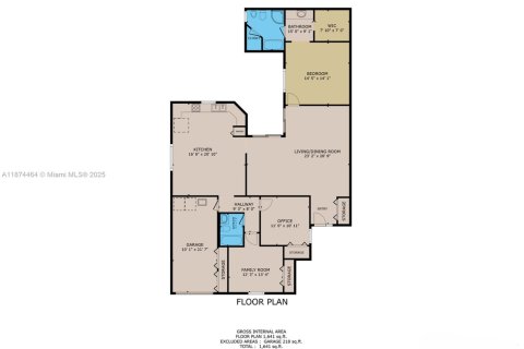 House in Miami, Florida 3 bedrooms, 152.82 sq.m. № 1926240 - photo 3