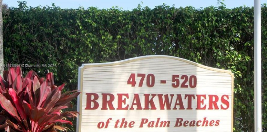 Condo à West Palm Beach, Floride, 2 chambres  № 1927684