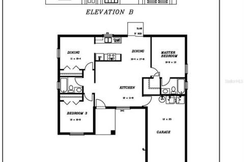 House in Sebring, Florida 3 bedrooms, 116.78 sq.m. № 1624608 - photo 1