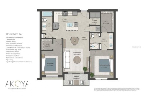 Condo in Sarasota, Florida, 2 bedrooms  № 1866735 - photo 20