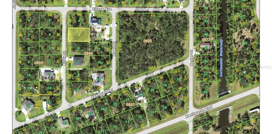 Terrain à Port Charlotte, Floride № 2205855