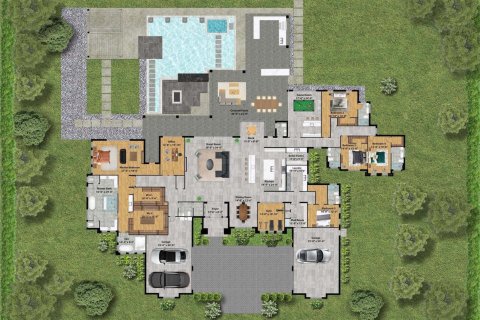 Купить виллу или дом в Веллингтон, Флорида 3 комнаты, 743.68м2, № 2146601 - фото 30