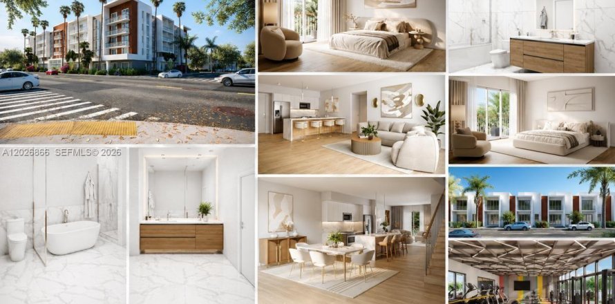 Touwnhouse à Miami, Floride 3 chambres, 184.23 m2 № 2084551