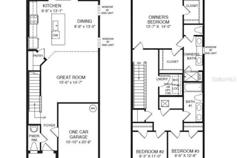 Touwnhouse à vendre à San Antonio, Floride: 3 chambres, 155.52 m2 № 2283423 - photo 2