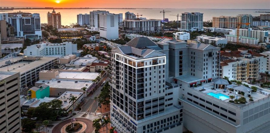 Condo à Sarasota, Floride, 3 chambres  № 1656641