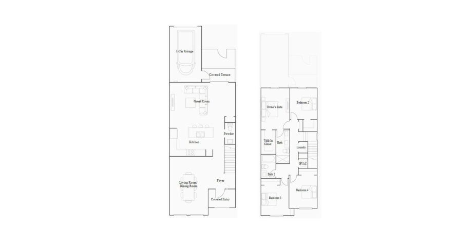 Townhouse in HARMONY PARC in Homestead, Florida 4 bedrooms, 174 sq.m. № 63465