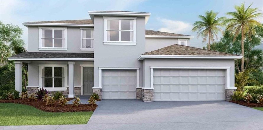 House in Wesley Chapel, Florida 4 bedrooms, 304.53 sq.m. № 2235657