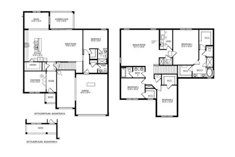 House in Wesley Chapel, Florida 4 bedrooms, 304.53 sq.m. № 2235657 - photo 15