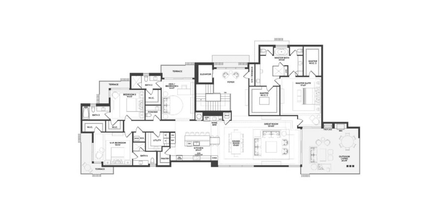 Appartement à OCEAN DELRAY à Delray Beach, Floride 4 chambres, 356 m2 № 117392