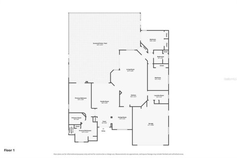 Villa ou maison à vendre à Homosassa, Floride: 3 chambres, 221.66 m2 № 2342063 - photo 4