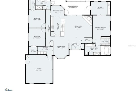 Casa en venta en Weeki Wachee, Florida, 3 dormitorios, 184.5 m2 № 1659895 - foto 3