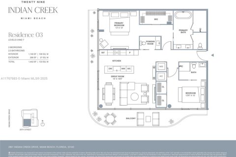 Condominio en venta en Miami Beach, Florida, 2 dormitorios, 106.47 m2 № 1706666 - foto 15
