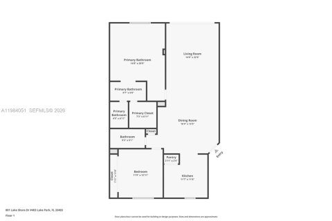 Condo in Lake Park, Florida, 2 bedrooms  № 2045766 - photo 3