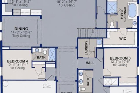 House in Odessa, Florida 4 bedrooms, 305.74 sq.m. № 2206762 - photo 6