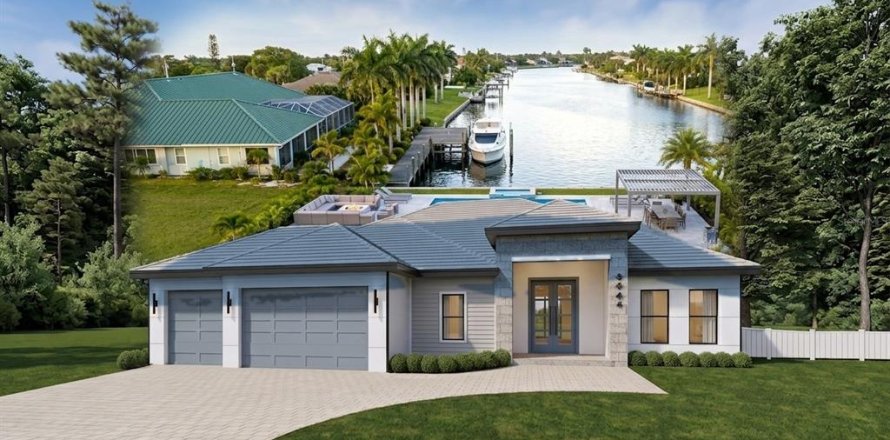House in Port Charlotte, Florida 4 bedrooms, 213.3 sq.m. № 2290693