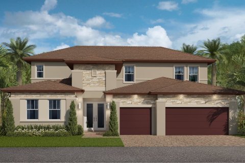 House in Crescent Ridge in Davie, Florida 4 bedrooms, 298 sq.m. № 599395 - photo 1