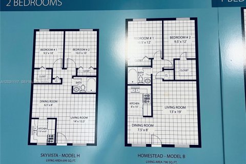 Apartment in Homestead, Florida 2 bedrooms, 2512.08 sq.m. № 2182603 - photo 6