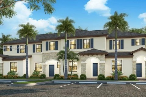 Купить таунхаус в Хомстед, Флорида 3 спальни, 149.76м2, № 2066929 - фото 1