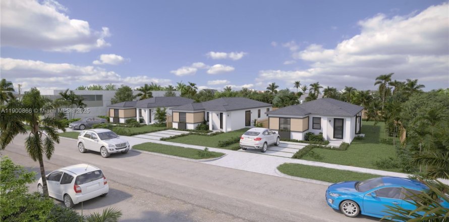 House in Miami, Florida 4 bedrooms, 138.89 sq.m. № 1951908