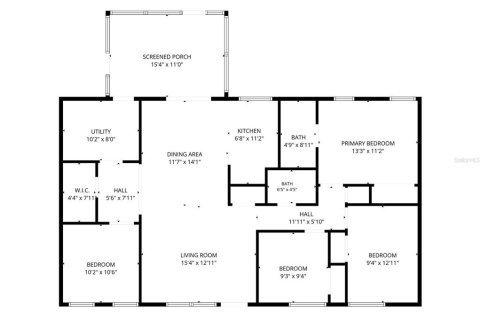 House in Lutz, Florida 4 bedrooms, 127.46 sq.m. № 2403685 - photo 25