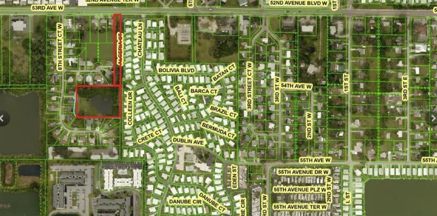 Land in Bradenton, Florida № 1589745