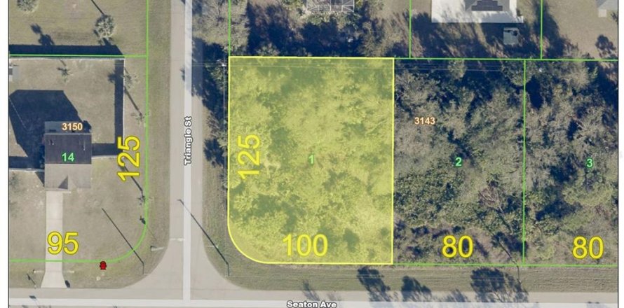 Land in Port Charlotte, Florida № 2163041